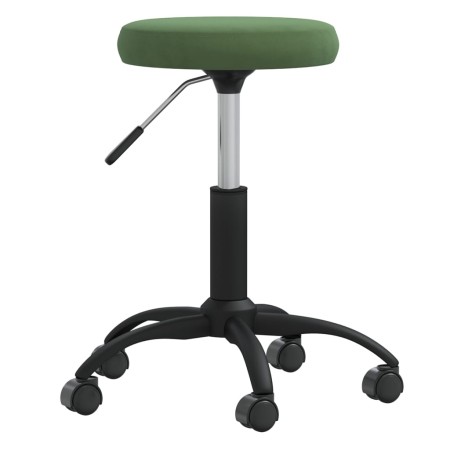 Silla de comedor de terciopelo verde oscuro en Sillas de comedor | Comprar online en Foro24