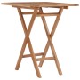 Juego de comedor para jardín 3 piezas madera maciza de teca