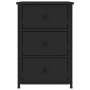 Nachttisch aus schwarzem Ingenieurholz 40x36x60 cm von vidaXL, Nachttische - Ref: Foro24-825993, Preis: 65,57 €, Rabatt: %