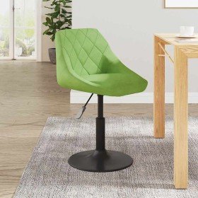 Silla de comedor de terciopelo verde claro Silla de comedor de terciopelo verde claro