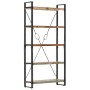 5-stufiges Regal aus recyceltem Massivholz 90x30x180 cm von vidaXL, Bücherregale und Regale - Ref: Foro24-286584, Preis: 284,...