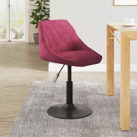Silla de comedor terciopelo rojo tinto Silla de comedor terciopelo rojo tinto