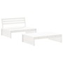 2-teiliges Gartenmöbel-Set und weiße Massivholzkissen von vidaXL, Gartensets - Ref: Foro24-3186131, Preis: 380,63 €, Rabatt: %