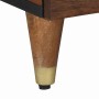 Mesa de Café Marrón miel 80 x 50 x 40 cm madera maciza de mango