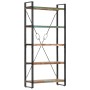 5-stufiges Regal aus recyceltem Massivholz 90x30x180 cm von vidaXL, Bücherregale und Regale - Ref: Foro24-286584, Preis: 284,...