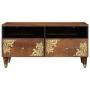 Mesa de Café Marrón miel 80 x 54 x 40 cm madera maciza de mango