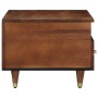 Mesa de Café Marrón miel 80 x 54 x 40 cm madera maciza de mango