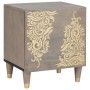 Armario de Noche 2 pcs Gris 40 x 33 x 46 cm