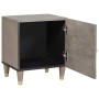 Armario de Noche 2 pcs Gris 40 x 33 x 46 cm