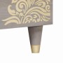 Mesa de Café Gris 80 x 50 x 40 cm madera maciza de mango