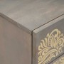 Armario de Noche Gris 50 x 33 x 60 cm madera maciza de mango