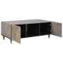 Mesa de Café Gris 100 x 54 x 40 cm madera maciza de mango