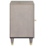 Gabinete de Baño Gris 38 x 33 x 58 cm Madera maciza de Mango