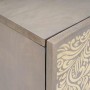 Gabinete de Baño Gris 38 x 33 x 58 cm Madera maciza de Mango