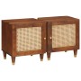 Mesas de noche 2 pcs 40 x 33.5 x 46 cm