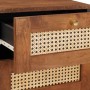 Mesas de noche con cajón 2 pcs 40 x 33.5 x 46 cm