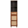 Vitrina con cajón con estante Marrón 38 x 33.5 x 160 cm