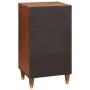 Vitrina Marrón 40 x 33.5 x 75 cm Caña y madera sólida de mango