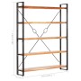 5-tier solid acacia wood shelf 140x30x180 cm by vidaXL, Bookcases and shelves - Ref: Foro24-286586, Price: 321,84 €, Discount: %
