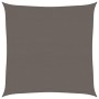 Toldo de vela gris antracita HDPE 160 g/m² 7x7 m