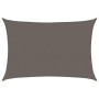 Toldo de vela gris antracita HDPE 160 g/m² 4x5 m