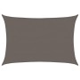 Toldo de vela gris antracita HDPE 160 g/m² 5x6 m