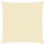Toldo de vela crema HDPE 160 g/m² 4x4 m