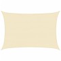 Toldo de vela HDPE color crema 160 g/m² 5x6 m