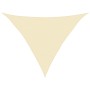 Toldo de vela cream HDPE 160 g/m² 5x5x6 m en Sombrillas | Comprar online en Foro24