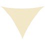 Toldo de vela cream HDPE 160 g/m² 5x5x6 m