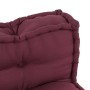 Cojín para Sofá Pallet 2 pcs Castaño tela