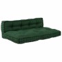 Cojín para Sofá Pallet 2 pcs Verde tela