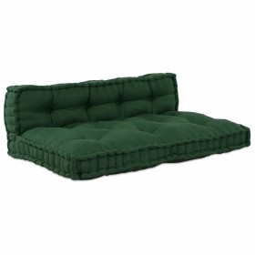 Cojín para Sofá Pallet 2 pcs Verde tela