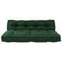 Cojín para Sofá Pallet 2 pcs Verde tela