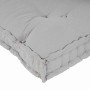 Cojín para Sofá Pallet 3 pcs Gris tela