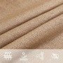 Toldo de vela gris taupe HDPE 160 g/m² 3x4x5 m