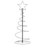 VidaXL LED para árbol de Navidad 80 LED blanco cálido 120 cm