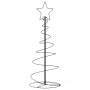 VidaXL LED para árbol de Navidad 80 LED blanco cálido 120 cm