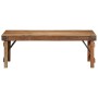 Mesa de Café Marrón 110 x 55 x 40 cm madera maciza reciclada