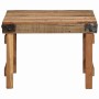 Mesa de Café Marrón 60 x 55 x 40 cm madera maciza reciclada