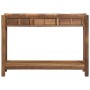 Mesa Consola Marrón 107 x 33 x 76 cm Madera maciza recuperada
