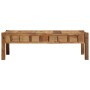 Mesa de Café Marrón 110 x 55 x 35 cm Madera maciza recuperada
