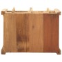 Mesa lateral Marrón 43 x 32 x 46 cm Madera maciza recuperada