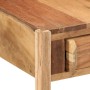 Mesa lateral Marrón 43 x 32 x 46 cm Madera maciza recuperada