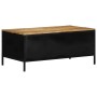 Mesa de Café Marrón 90 x 50 x 40 cm Madera maciza de Mango