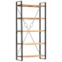 5-stufiges Regal 90x30x180 cm aus massivem Akazienholz von vidaXL, Bücherregale und Regale - Ref: Foro24-286587, Preis: 193,9...