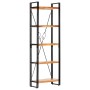 5-stufiges Regal aus massivem Akazienholz 60x30x180 cm von vidaXL, Bücherregale und Regale - Ref: Foro24-286588, Preis: 200,0...