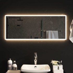Espejo de baño con LED 40x100 cm