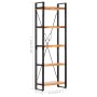 5-stufiges Regal aus massivem Akazienholz 60x30x180 cm von vidaXL, Bücherregale und Regale - Ref: Foro24-286588, Preis: 200,0...