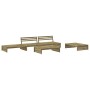 5-teiliges Gartenmöbel-Set mit Kissen aus imprägniertem Kiefernholz von vidaXL, Gartensets - Ref: Foro24-3186150, Preis: 887,...